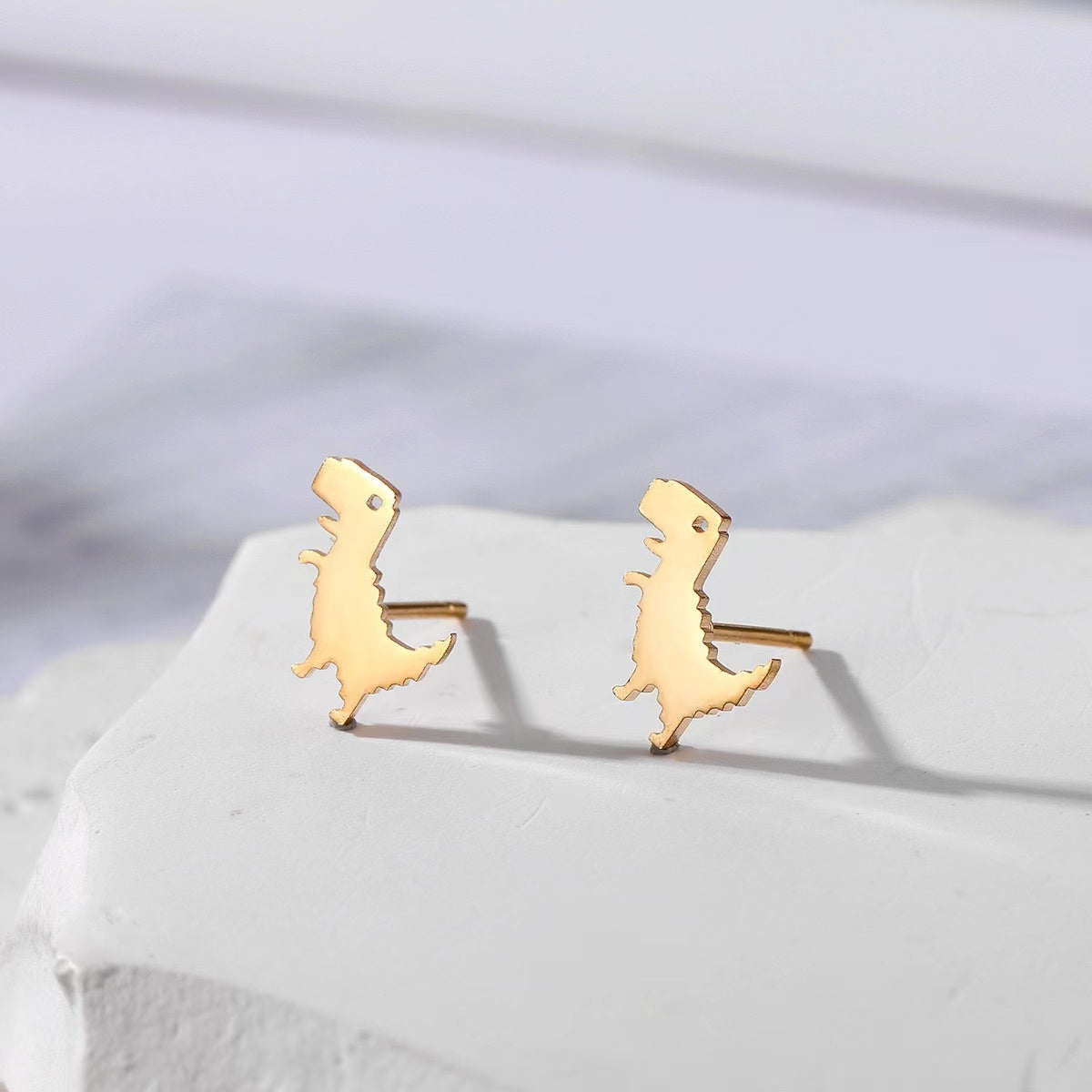 T-Rex earring