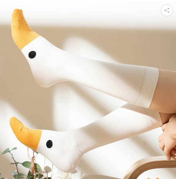 Casual Unisex Duck Socks