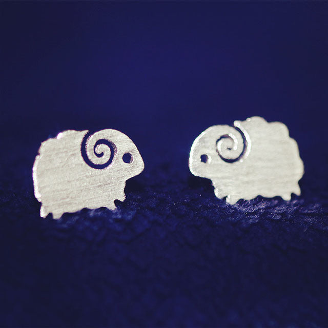 Cute sheep earrings