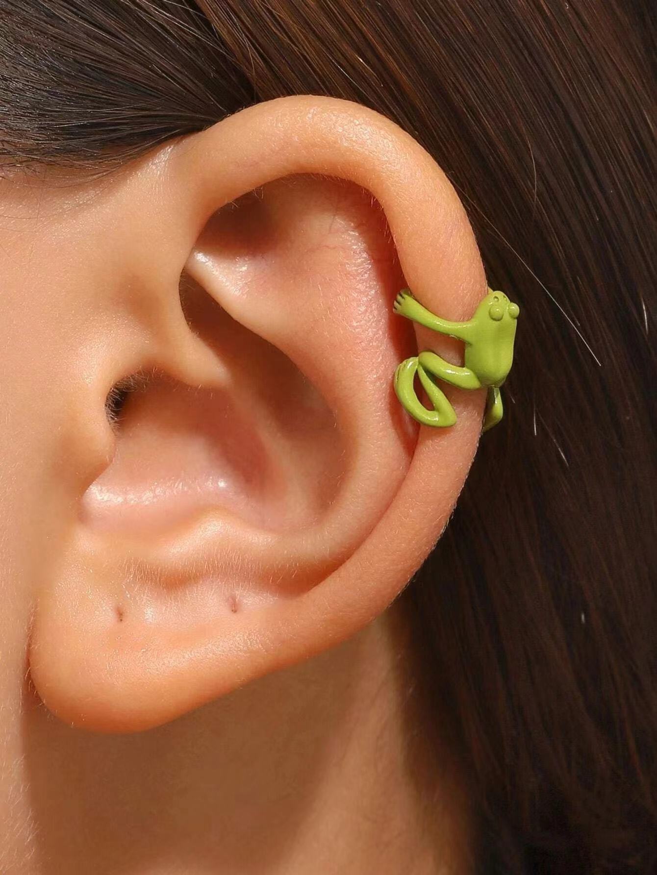 frog earring（one pair）