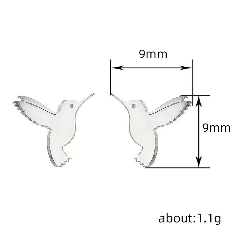 Hummingbird earring