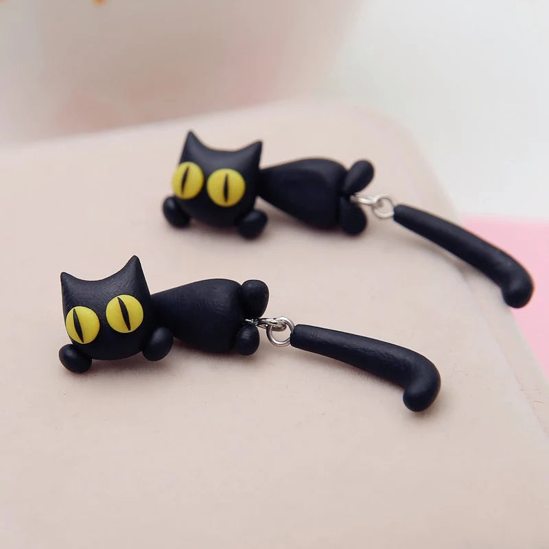 Cute cat earrings