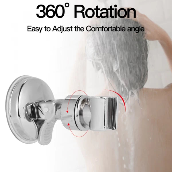 Suction Cup Holder For Handheld Shower Heads