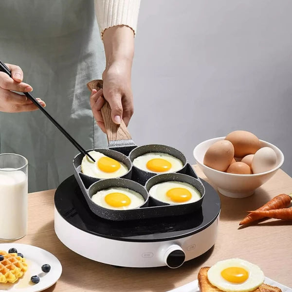 Non-stick 4 Egg Frying Pan