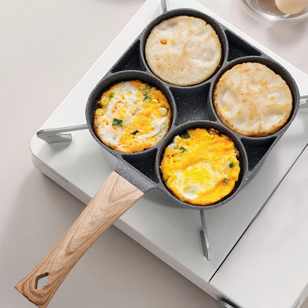 Non-stick 4 Egg Frying Pan