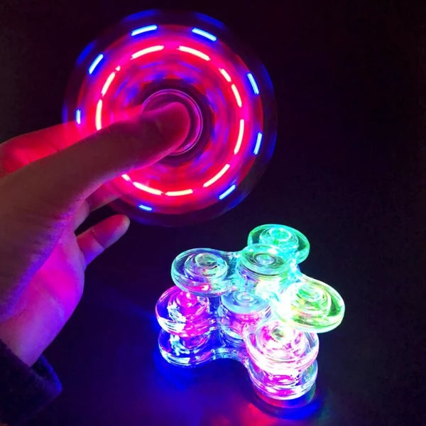 LED Fidget Spinner That Lights Up