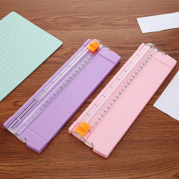 Manual Sliding Cutter Ruler For Paper