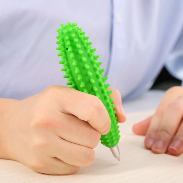 Cute & Fun Green Cactus Pen（5pcs）