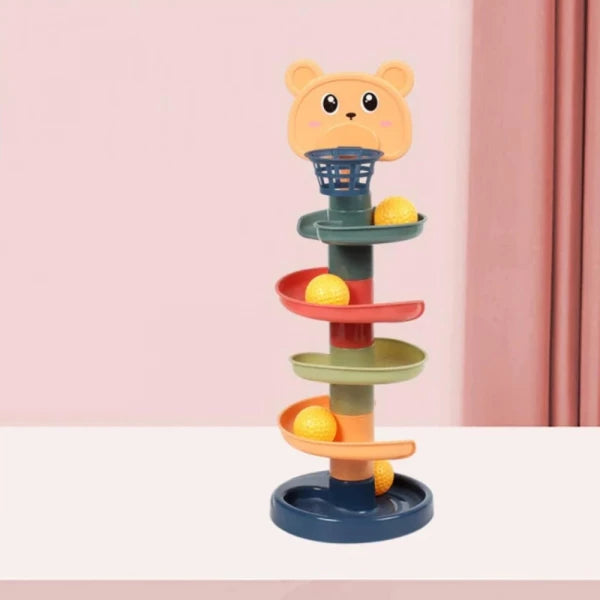 Rolling Ball Pile Tower Toy