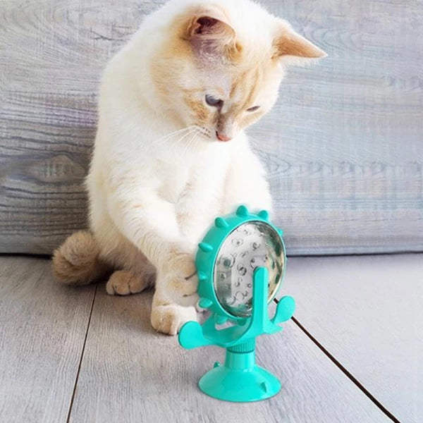 Rotating Windmill Pet Toy