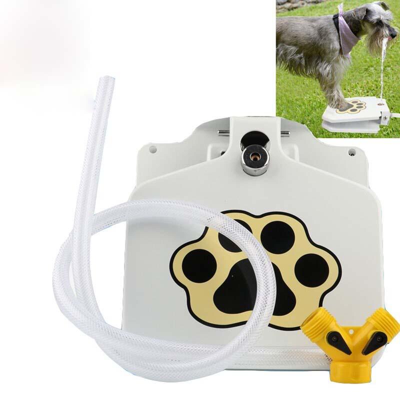 Dog outdoor water dispenser