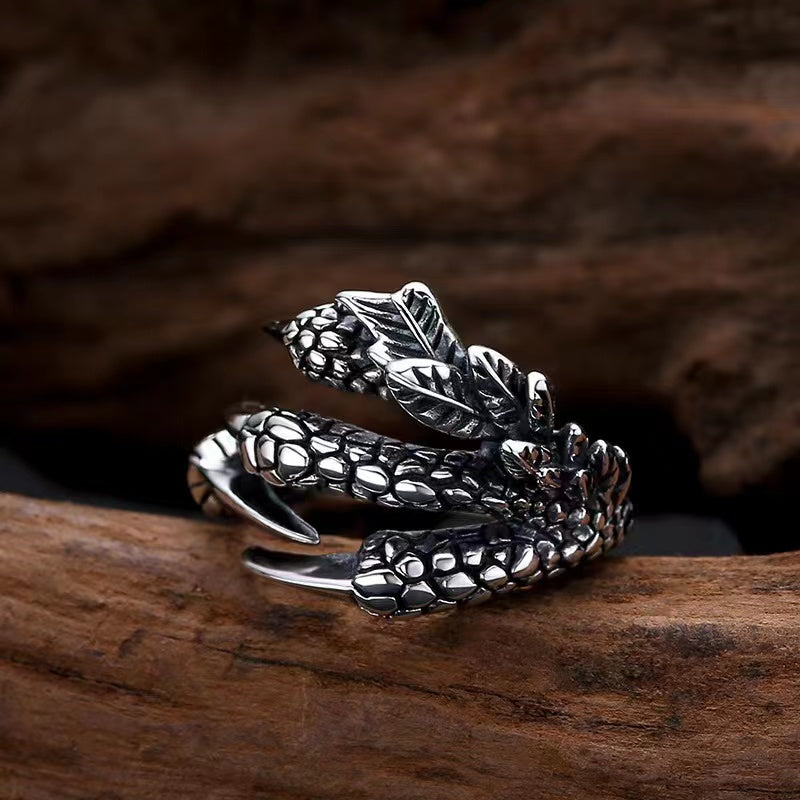 Dragon Claw Adjustable Ring