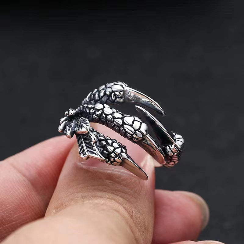 Dragon Claw Adjustable Ring