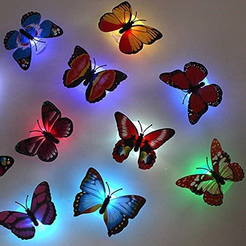 LED 3D Butterfly (8pcs)