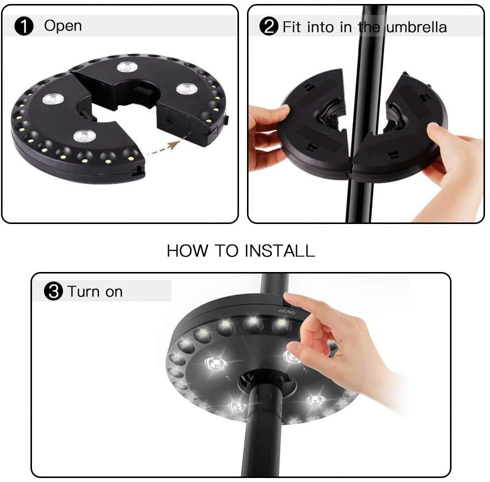 Patio Umbrella Light